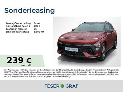 Neu Hyundai Kona N Line 129 PS (94 kW) 2025 Ultimate red SUV