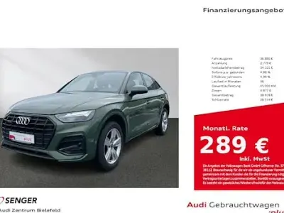 Brugt Audi Q5 Sportback Advanced Plus 204 HK (150 kW) 2023 Grøn SUV