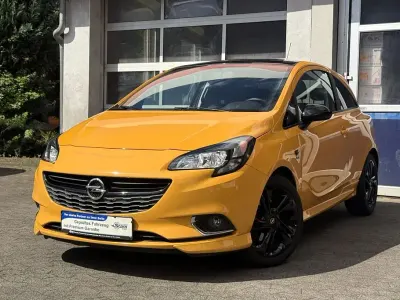 Gebraucht Opel Corsa Color Edition 101 PS (74 kW) 2016 Orange Kleinwagen