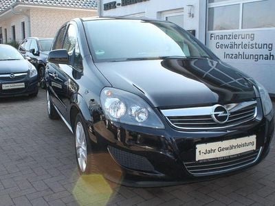 Gebraucht Opel Zafira Edition 116 PS (85 kW) 2011 Schwarz Van / Kleinbus