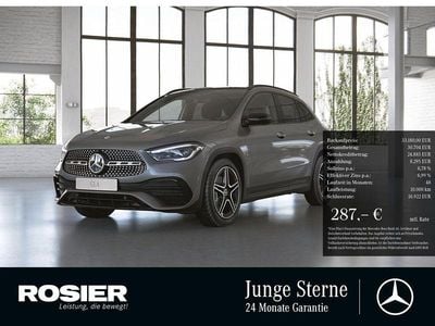 Gebraucht Mercedes GLA250 AMG 218 PS (160 kW) 2021 Grau / mountaingrau (metallic) SUV