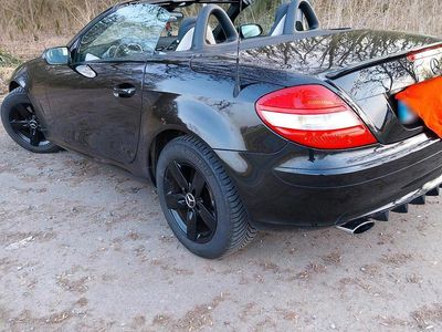 Usata Mercedes SLK200 163 CV (119 kW) 2004 Nero Cabrio