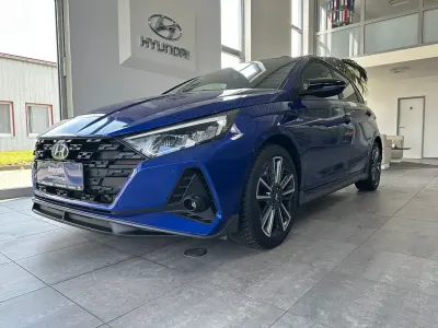 Gebraucht Hyundai i20 N Line 101 PS (74 kW) 2021 Blau Kleinwagen