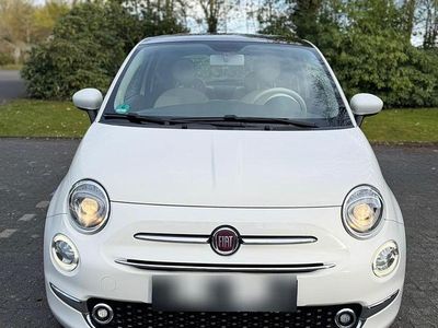 Gebraucht Fiat 500 Lounge 69 PS (50 kW) 2017 Weiß Kleinwagen