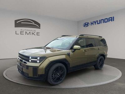 Ocado green metallic Neu 2025 Hyundai Santa Fe Blackline SUV | 61.990 €