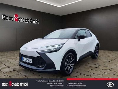 Neu Toyota C-HR 140 PS (102 kW) 2025 Super white 2 (040)/ black (20 SUV