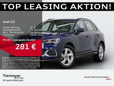 Gebraucht Audi Q3 Advanced 150 PS (110 kW) 2024 Navarrablau metallic SUV