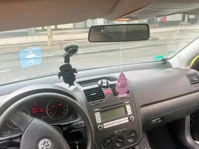 Gebraucht VW Golf V 2007 Schwarz Kleinwagen