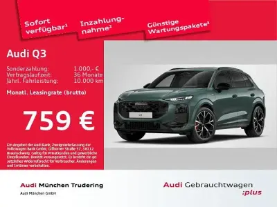 Gebraucht Audi Q3 S-Line 265 PS (194 kW) 2026 Grün SUV