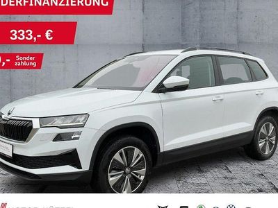 Gebraucht Skoda Karoq Ambition 150 PS (110 kW) 2022 Weiß SUV