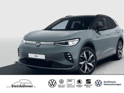 gebraucht VW ID4 GTX 4M 77kWh 340PS FACELIFT ACC AppConnect IQ Bluetooth LED Klima Einparkhilfe el. Fenster