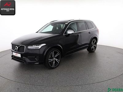 Schwarz (metallic) Gebraucht 2018 Volvo XC90 R-Design SUV | 39.480 € (Etwas zu teuer)