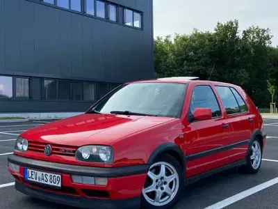 Brugt VW Golf III Conceptline 116 HK (85 kW) 1996 Rød Sedan