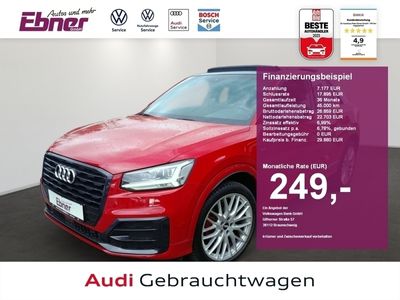 gebraucht Audi Q2 S-LINE+ExP 40TFSI QUAT S-TRONIC ACC+PANO+AHK+KAMER