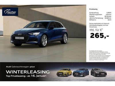 Blau Gebraucht 2025 Audi A3 Advanced Limousine | 30.280 € (Guter Preis)