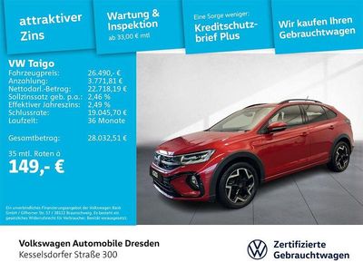 Gebraucht VW Taigo R-line 150 PS (110 kW) 2025 Rot SUV