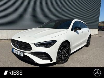 Metalliclack hightechsilber Gebraucht 2025 Mercedes CLA200 Shooting Brake AMG Kombi | 47.450 €