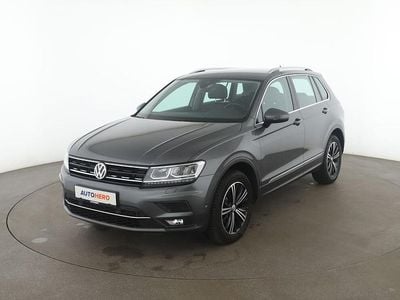 Grau Gebraucht 2017 VW Tiguan Highline SUV | 21.770 € (Superpreis)