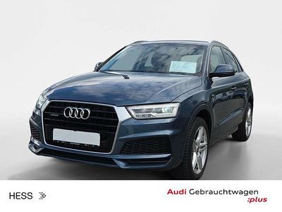 Gebraucht Audi Q3 Design 179 PS (131 kW) 2018 Utopiablau metallic SUV