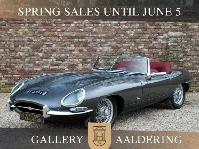 Occasion Jaguar E-Type 1961 Grijs Cabriolet