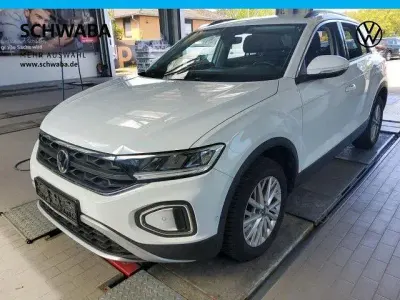 Gebraucht VW T-Roc Life 110 PS (80 kW) 2022 Weiß SUV