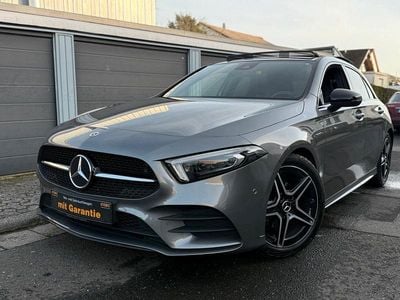 Second-hand Mercedes A180 AMG line 136 CP (100 kW) 2021 Gri Berlinǎ