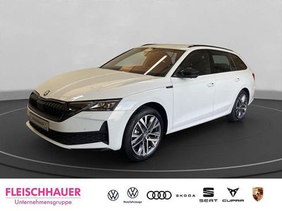 Weiß Neu 2025 Skoda Octavia SportLine Kombi | 38.490 € (Etwas zu teuer)