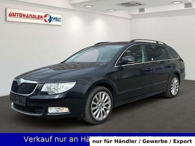 Gebraucht Skoda Superb Exclusive 140 PS (102 kW) 2013 Schwarz Kombi