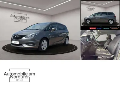 Gebraucht Opel Zafira Tourer Edition 120 PS (88 kW) 2018 Quarz grau Van / Kleinbus