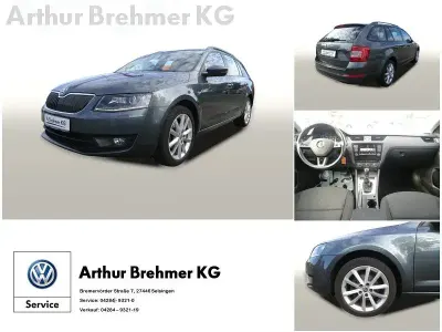 Gebraucht Skoda Octavia Style 150 PS (110 kW) 2016 Grau Kombi