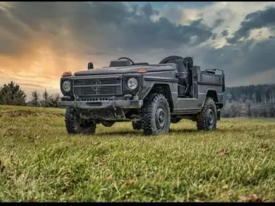 Gebraucht Mercedes G240 72 PS (52 kW) 1987 Grün SUV