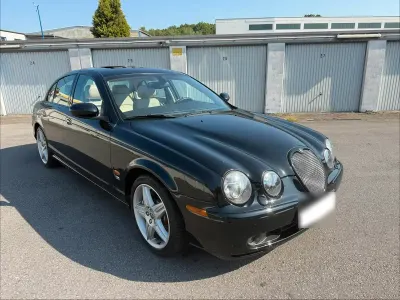 Brugt Jaguar S-Type R 396 HK (291 kW) 2002 Sort Sedan