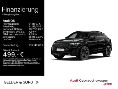 Używany Audi Q8 S-Line 489 KM (359 kW) 2025 Czarny SUV