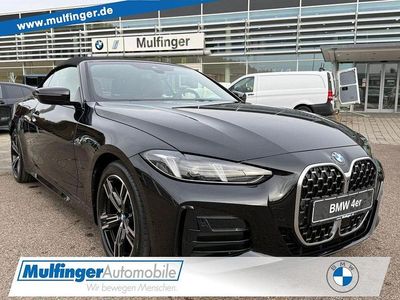 Neu BMW 420 M Sport 184 PS (135 kW) 2025 Saphirschwarz Cabrio