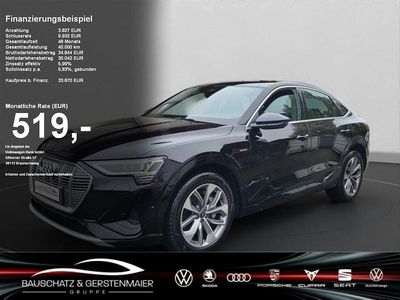 Gebraucht Audi e-tron Sportback S-Line 230 kW (313 PS) 2022 Schwarz SUV