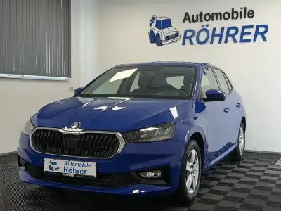 Gebraucht Skoda Fabia 110 PS (80 kW) 2022 Blau Kleinwagen