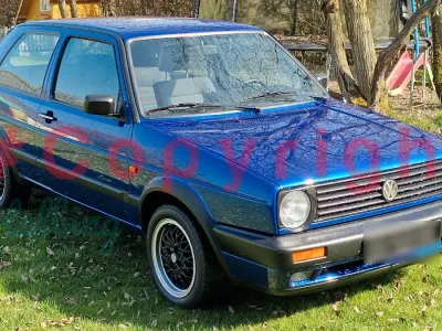 Gebraucht VW Golf II 69 PS (50 kW) 1990 Blau Kleinwagen