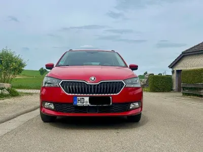 Second-hand Skoda Fabia Style 110 CP (80 kW) 2020 Roșu Hatchback