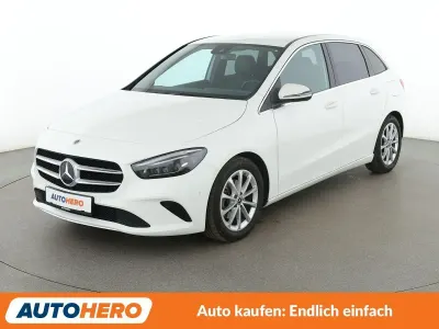Gebraucht Mercedes B200 Progressive 163 PS (119 kW) 2022 Weiß Van / Kleinbus
