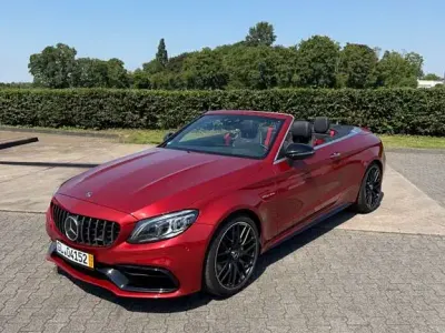 Gebraucht Mercedes C63 AMG AMG 476 PS (350 kW) 2020 Rot Cabrio