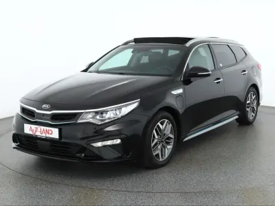 Gebraucht Kia Optima Hybrid Spirit 205 PS (150 kW) 2019 Schwarz Limousine