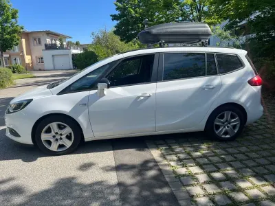 Gebraucht Opel Zafira Edition 170 PS (125 kW) 2017 Weiß Van / Kleinbus