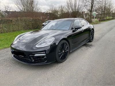 gebraucht Porsche Panamera 4S Optik GTs schwarz