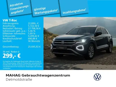 Gebraucht VW T-Roc Style 116 PS (85 kW) 2024 Schwarz SUV