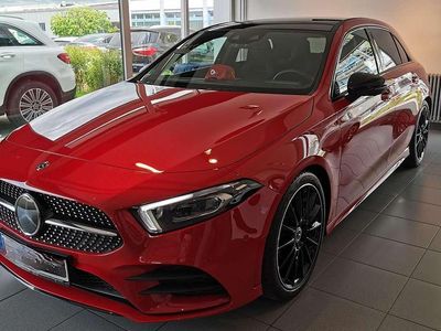 Usata Mercedes A200 AMG 163 CV (119 kW) 2018 Rosso Berlina