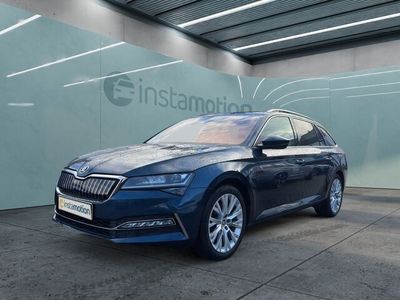 Gebraucht Skoda Superb Style 156 PS (114 kW) 2021 Blau Kombi