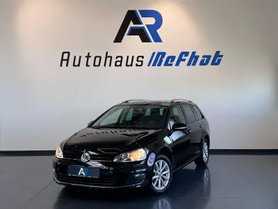 Gebraucht VW Golf VII LOUNGE 125 PS (91 kW) 2016 Schwarz Kombi