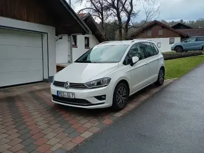 Gebraucht VW Golf Sportsvan Allstar 150 PS (110 kW) 2017 Weiß Van / Kleinbus
