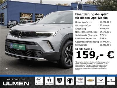 gebraucht Opel Mokka Elegance 1.2 Turbo EU6d SH Apple CarPlay Android Auto Allwetterreifen