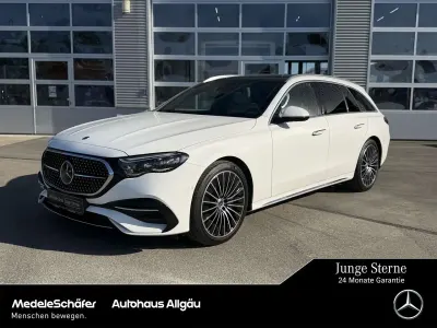 Gebraucht Mercedes E450 Premium Plus 367 PS (269 kW) 2025 Unilack polarweiß Kombi